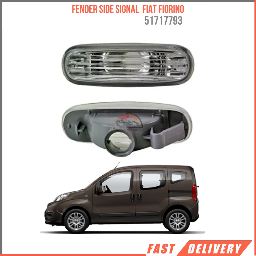 

FOR FENDER SIDE SIDE SIGNAL FIAT FIORINO 2007-2018 HIGH QUALITY AFFORDABLE PRICE Right Left Compatible 51717793