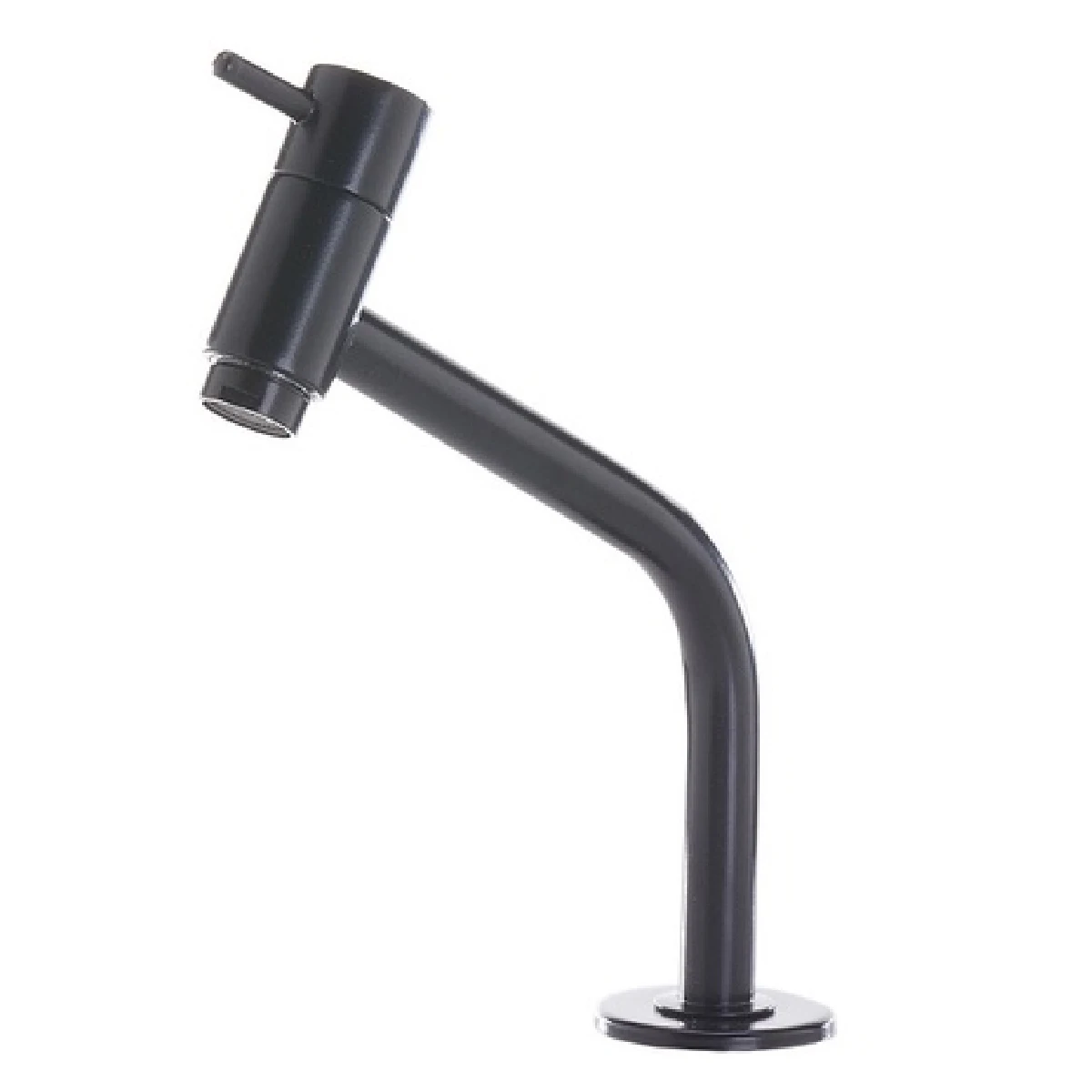 Grifo Lavatorio Link 45, Bica Comp01 baja, 1/4, negro