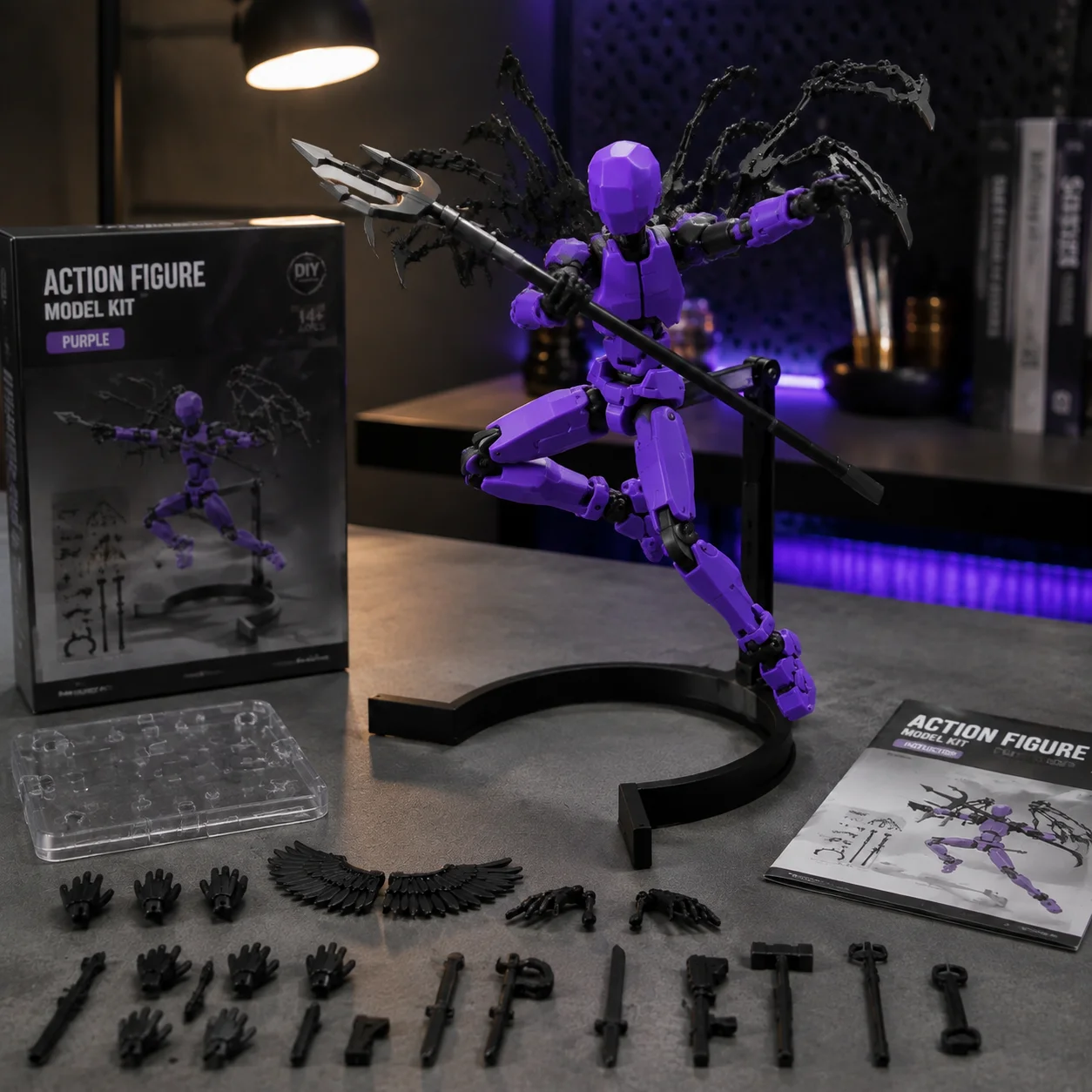 マネキン 13 多関節可動変形ロボット 3D プリントマネキ - Action Figure Stand のレビューと価格