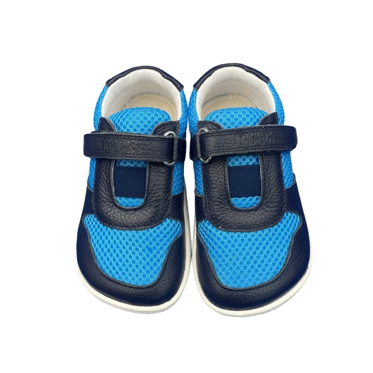 Tipsietoes 2025 New Spring Genuine Leather Shoe  Girls Boys Kids Barefoot Fashion Sneaker Minimalist Bigger Elastic Strape