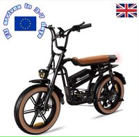 EK30 fat tire bike original dual brake full suspension 20 * 4 inch fat tire high speed power electric mountain bike