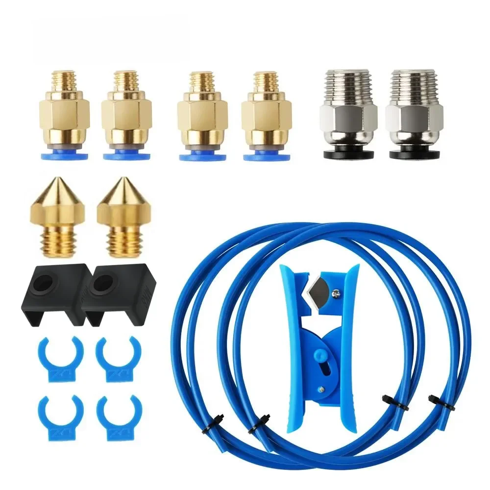 Extrudeuse de Bowden de coupeur de tube de PC4-M6 et de PC4-M10 pour la mise à niveau d'Ender 3 de connecteurs pneumatiques de Creality Ender 3 Kit 1.75mm DeliTube
