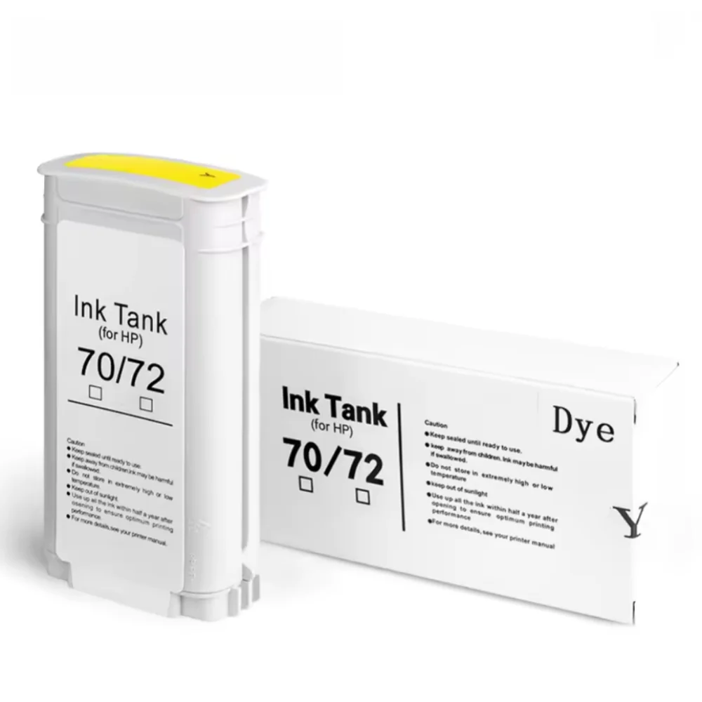 خرطوشة حبر متوافقة عالية الجودة مع حبر الصباغ لـ HP 72 لـ HP T790 T610 T620 T770 T795 T1100 T1120 T1200 T1300