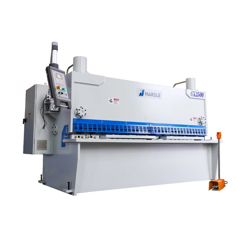 Mesin cukur Guillotine CNC QC11K-6X2500 lanjutan dengan sistem P40