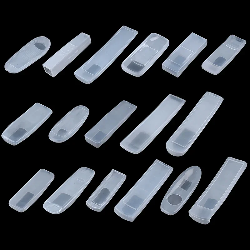 Sac de rangement de protection contre la poussière, 1 pièce, étui de contrôle de climatisation Portable en Silicone, housse de télécommande TV