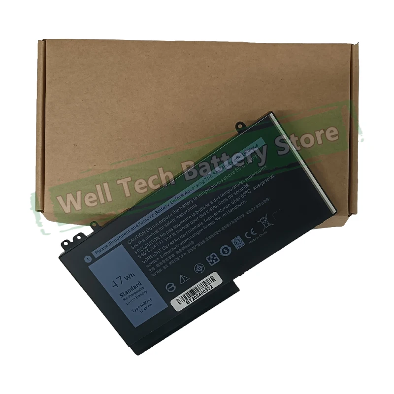 Batterie pour ordinateur portable NGGX5 pour DELL Latitude 12 5000 12 5000 Series-E5270 12-E5270 E5270 Series