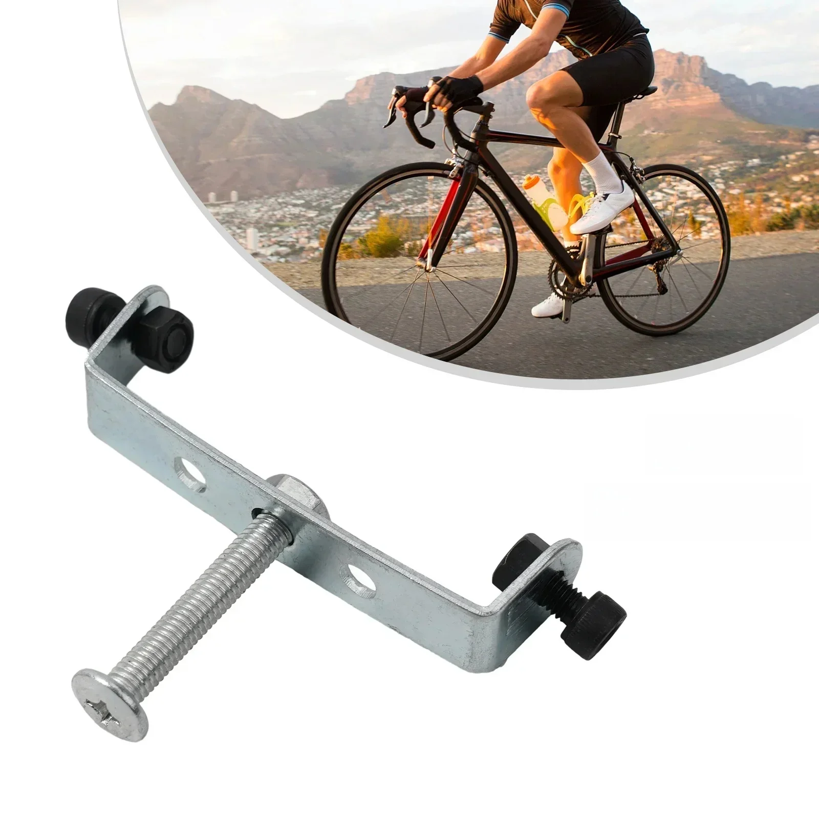 AliExpress Bicycle Conversion Bracket Bike Rack Seatpost Adapter Silver-Bicycle Rear Pannie Rear Shelf Convert Cycling Parts 70x15x16mm