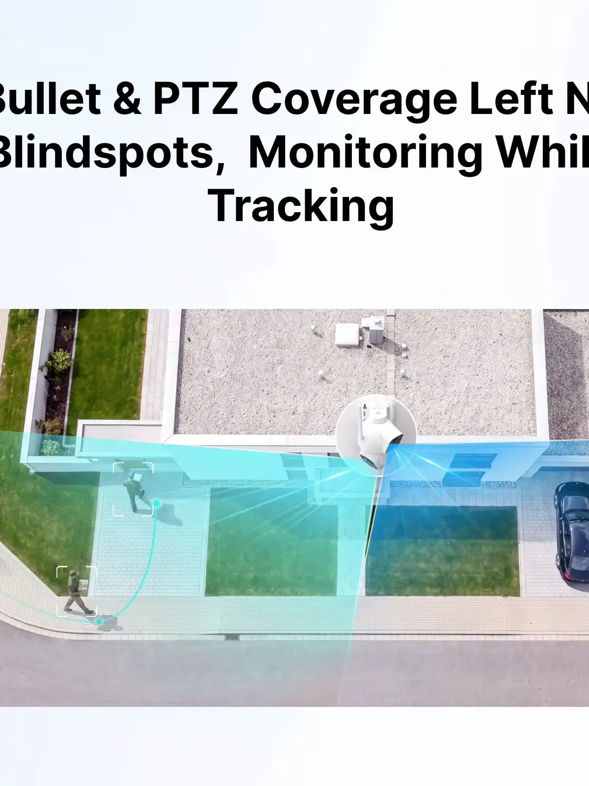 SONOFF CAM-C44HE CAM Outdoor DUO 4MP Dual Lens Outdoor WiFi Sicherheitskamera Hub, PTZ IP Kamera Mit Integriertem Zigbee 3.0 Smart Hub Für Outdoor-Bewässerungs-Und Sicherheitssysteme, Dual-Band