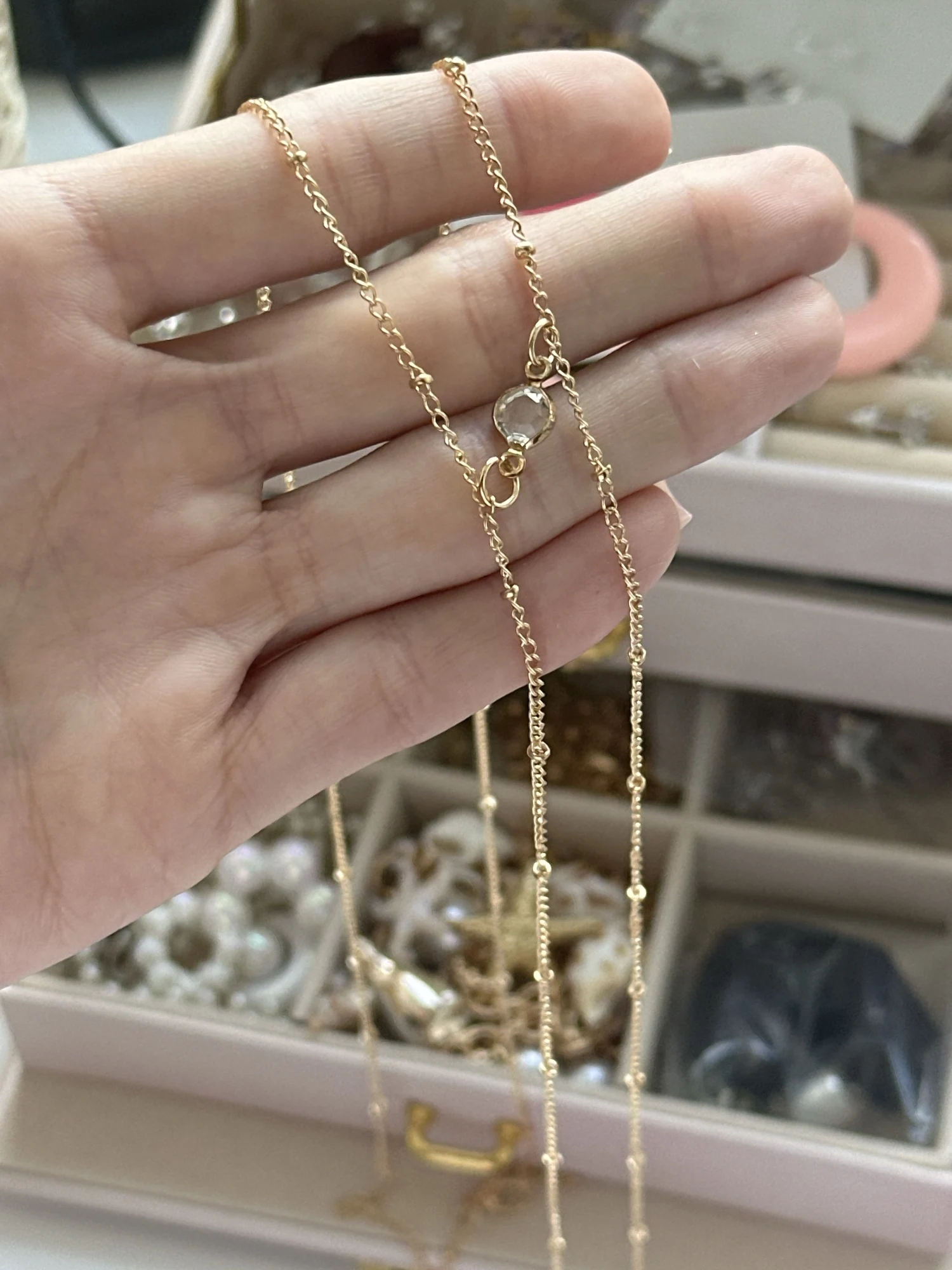 Fashion Simple Double Layer Bead Chain Ladies Waist Belly Chain Belly Belt Chain Fashion Body Jewelry Spring Summer Gifts photo review