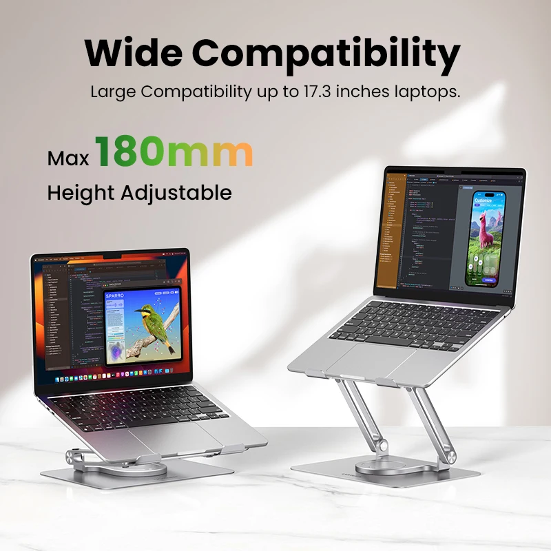 Imagem -04 - Ugreen-suporte Vertical Dobrável para Macbook Pro Suporte Laptop Suporte Notebook Tablet Stand Macbook Air Pro