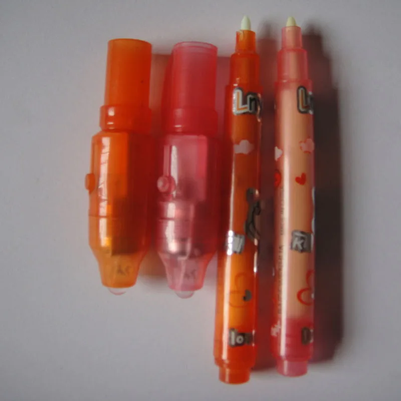 Large Wholesale Invisible Ink Pen with UV Light  Party Favors for Kids Magic for Students Prompt Delivery by DHL Express