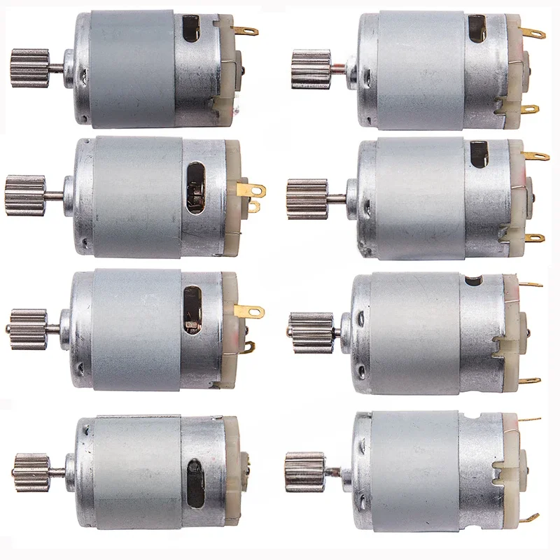 Moteur électrique RS 380 6V 12V pour enfants, accessoire de moteur d'entraînement, voiture RC pour enfants, jouets, pièces de rechange