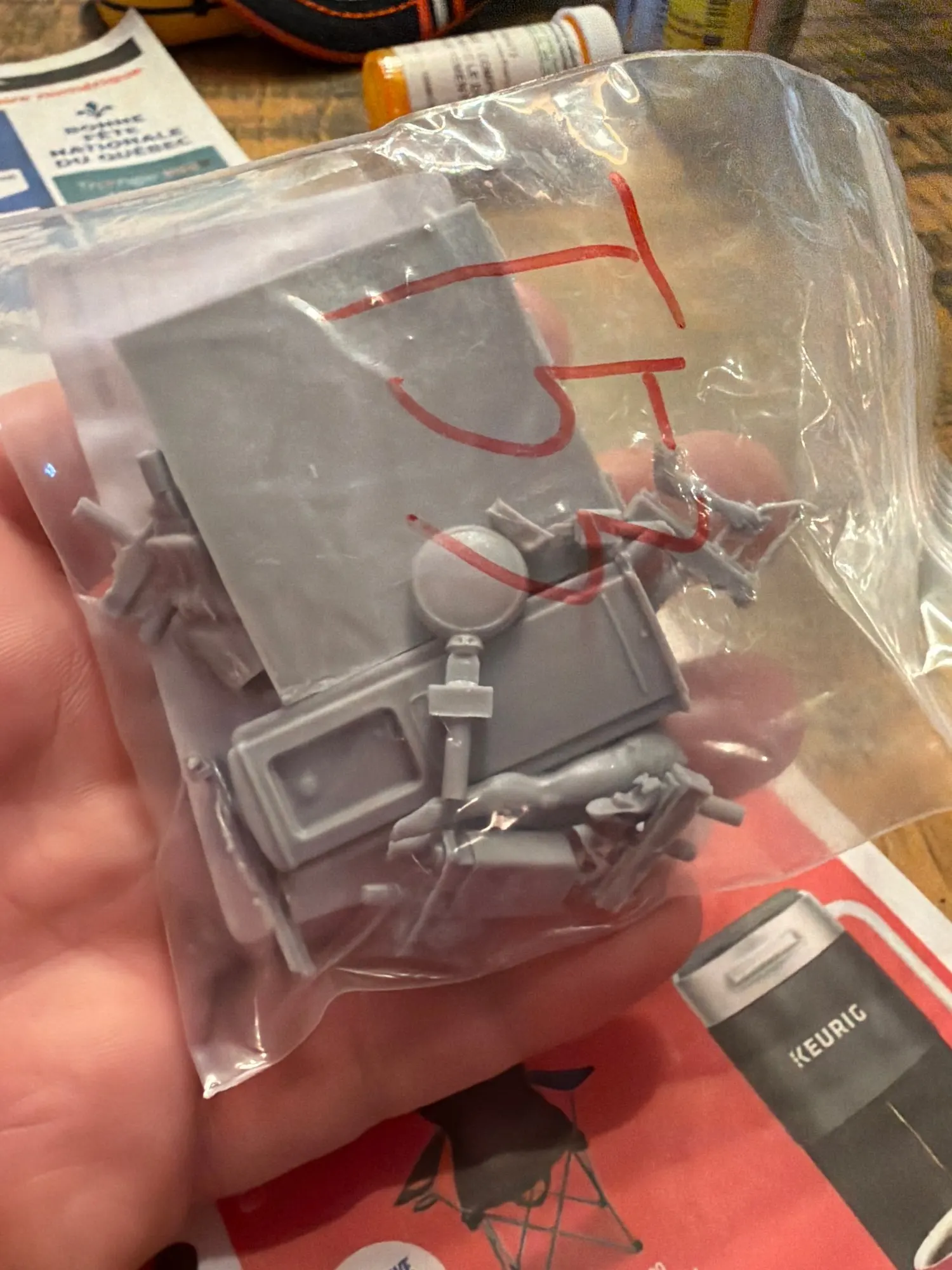 Buyer photo of this resin kit