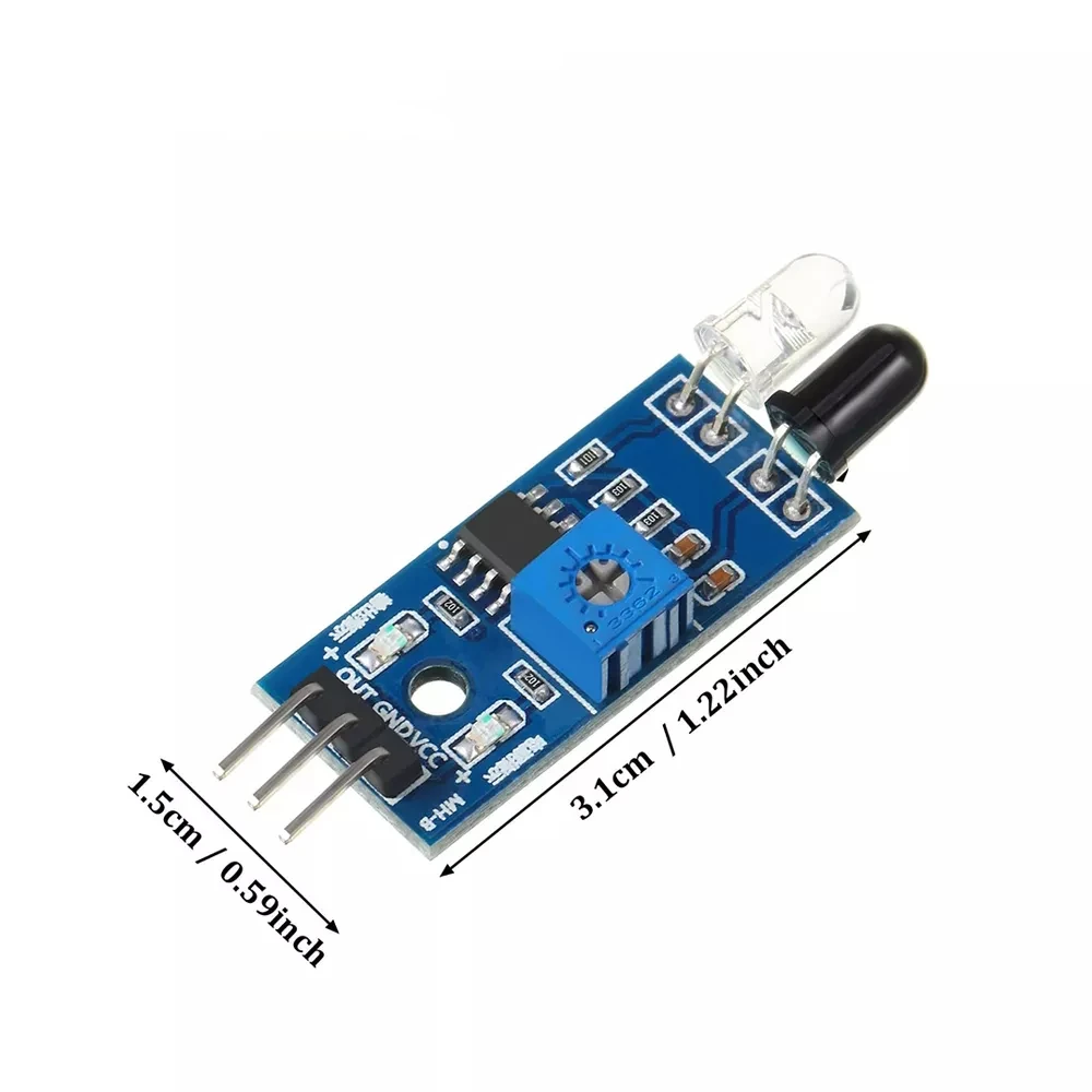 FC-51 IR Infrared Obstacle Avoidance Sensor Module for Smart Car Robot