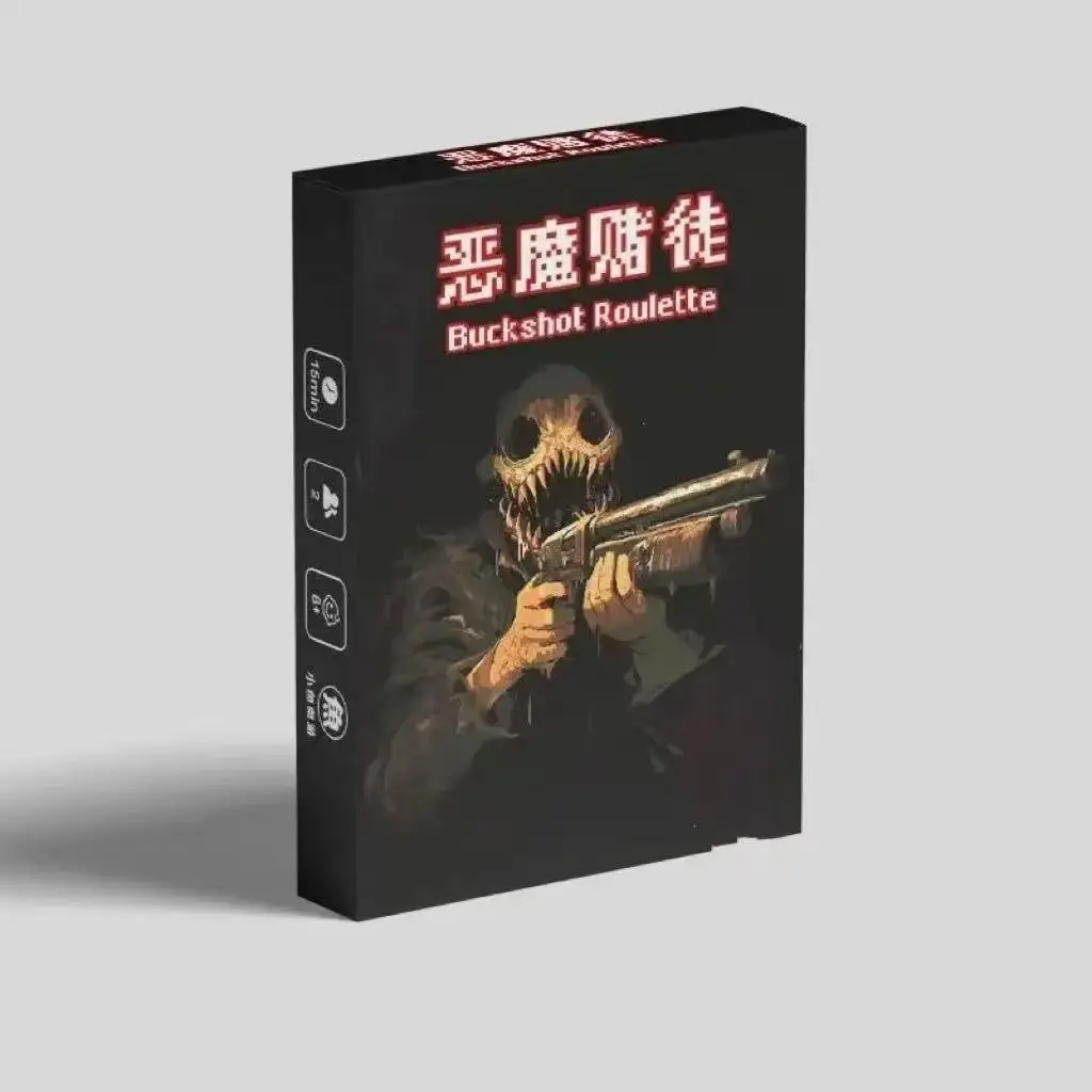 Devil Gambler Devil's Roulette Card Game Steam Inspired Base Expansion 2-4 Players Party Game - view 5