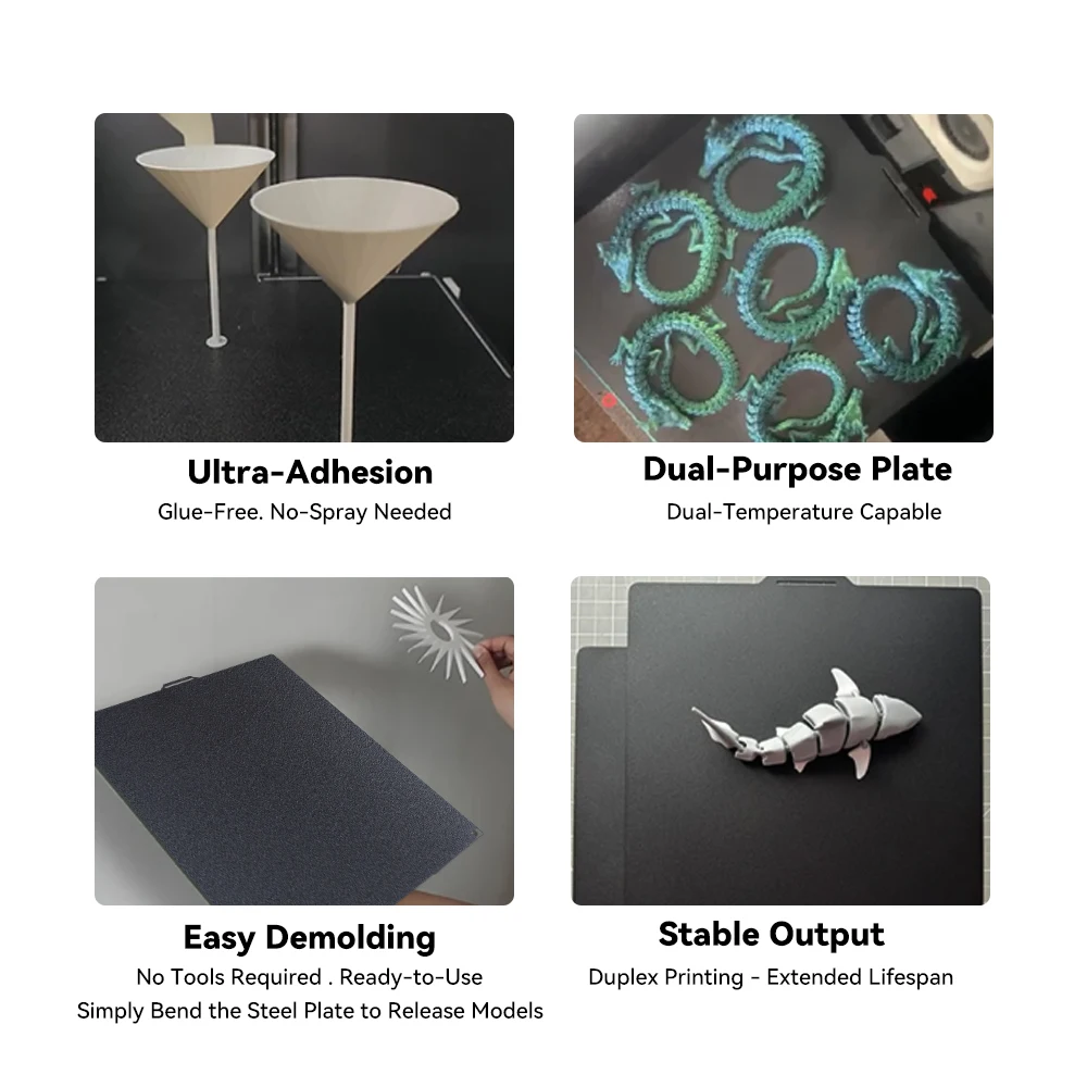 ترقية بناء لوحة ل Elegoo Centauri الكربون CryoNix 4D موحدة درجة الحرارة الأساسية التكنولوجيا 260 مللي متر * 260 مللي متر لوحة طابعة ثلاثية الأبعاد #4