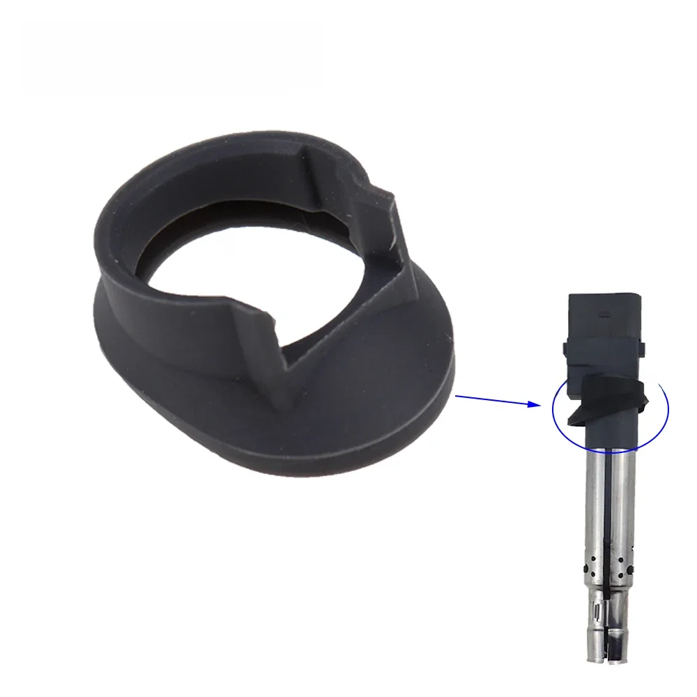 Lot de 6 Végéten caoutchouc pour voiture, compatible avec VW Passat Golf T5 AUDI A3 TT Q7 R32 Touareg V6 3.2L 3.6L Porsche 2004-2009 UF-531