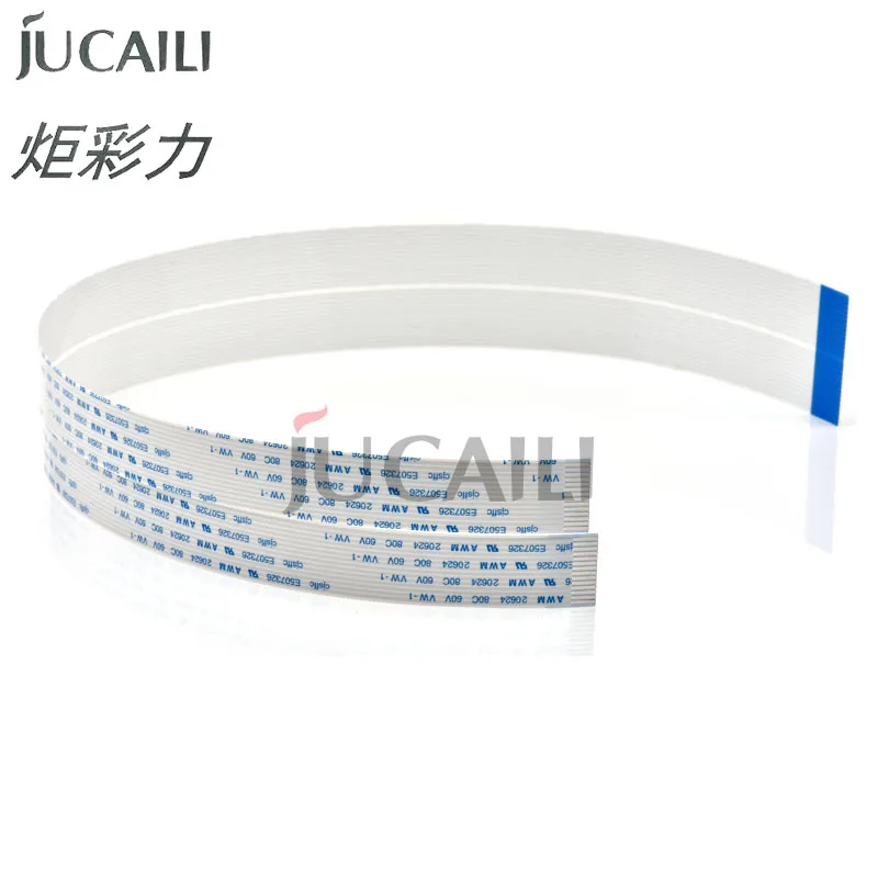 Jucaili-Cabezal de impresora XP600, cable de datos, 28 Pines, 40cm, cable plano FFC, bifurcado