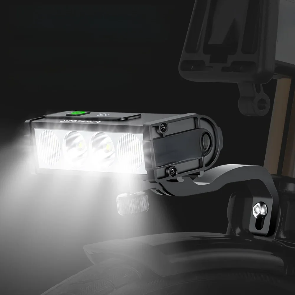 AliExpress NONE NEWBOLER Brompton Bicycle Light Front 2000mAh Bike Light 3000Lumen Waterproof Flashlight USB Charging Suitable For Brompton Bike