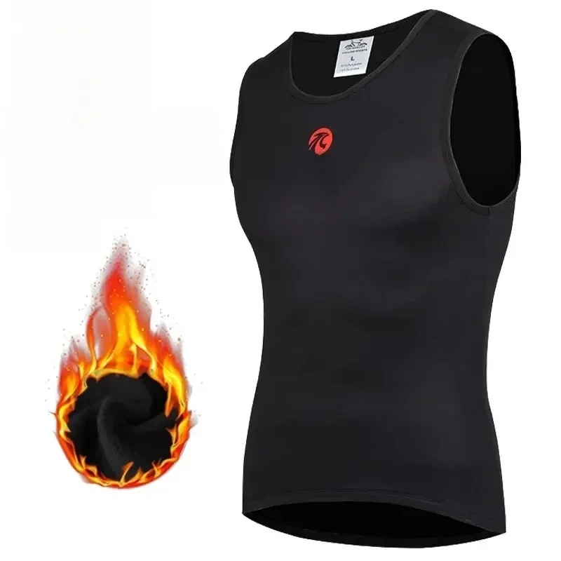 AliExpress X-TIGER Winter Cycling Base Layer Sleeveless Fleece Sports Bike Jerseys Shirt Warm Bike Underwear Bicycle Keep Warm