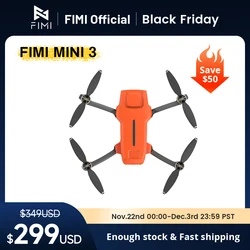 FIMI MINI 3 nieuwe drone 4K 60fps 9 km bereik 3-assige Gimbal 249g Ultralicht ontwerp AI Super Night Video smart tracking mini pro drone