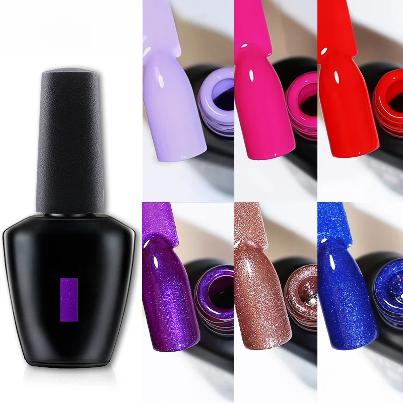 NAILCO 15 ml Nagelgelpoliermittel Vernis Semi Permanent UV Lack Nägel Kunst Maniküre Design TOP BASE