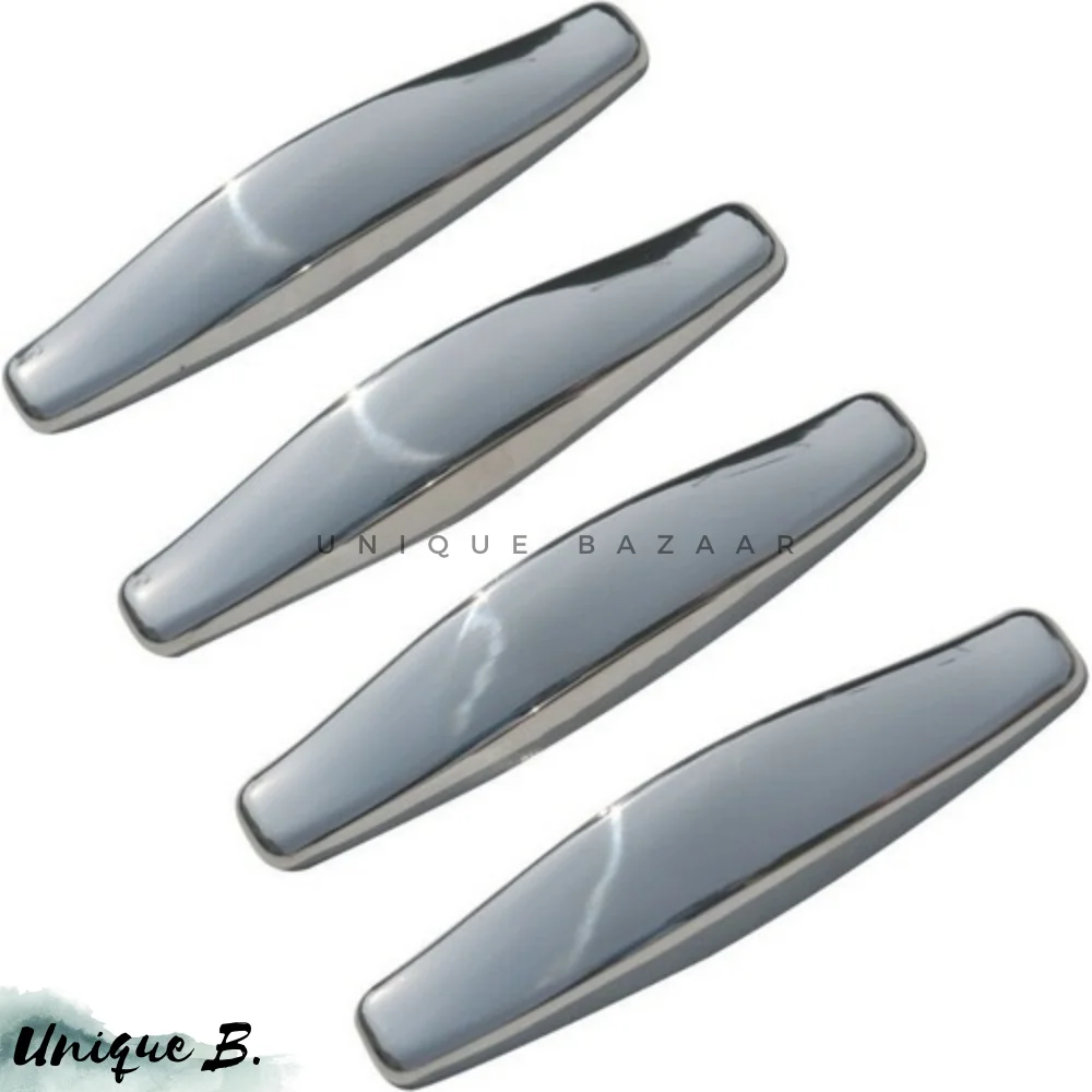 For Dacia Duster Chrome Door Handle Cover 4 PCS 2010-2018 Stainless Steel Design Exterior Car Accessories Parts Styling Moulding