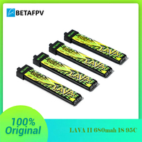BETAFPV LAVA II 1S 680mah 95C Battery For Air75, Meteor75 Pro Whoop Drone FPV Racing Drone Airplanes