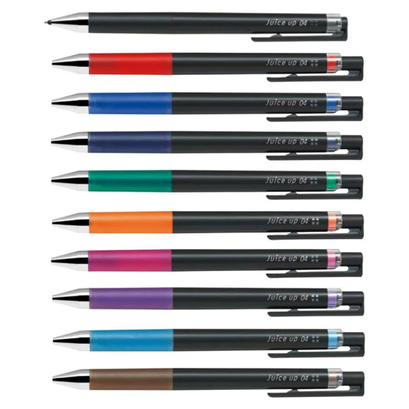 LJP-20S4 0.4mm knocked gel ink pen color pen FriXion juice up gel-ink ball pen 1 piece