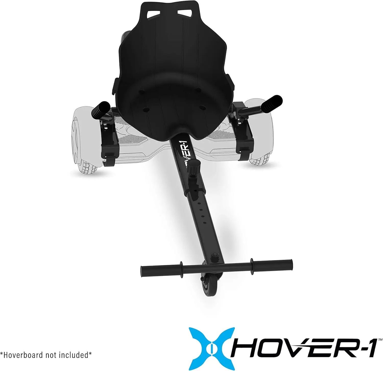 Akcesorium Hover-1 Falcon-1 Buggy |   Światła Turbo LED, kompatybilne ze wszystkimi hoverboardami o rozmiarze 6,5 i 8 cali, sterowanie ręczne za pomocą kół