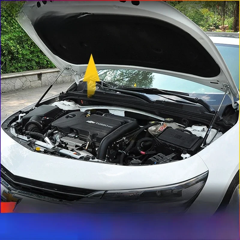 Dla Chevrolet Malibu 2016 2018 2019 2020 XL Osłona maski samochodu Sprężyna gazowa Podnośnik amortyzatora Pręty podporowe Amortyzator Akcesoria — zdjęcie 2