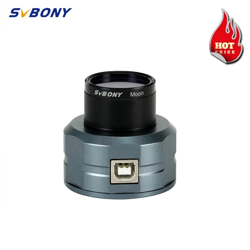 SVBONY SV105 Astronomy Planetary Camera 1.25'' CMOS Telescope Camera Digital Eyepiece USB 2.0 for Beginner Planetary Photography