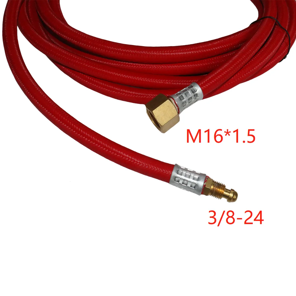 Tig Welding Cable  Soft Hose Fit WP9 WP17 Torch Head Argon Weld Parts M16*1.5