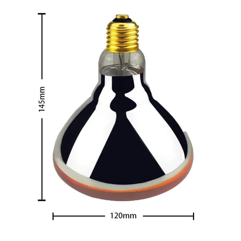 BONGBADA-lámpara infrarroja de cuarzo para agricultura, luz LED PAR38 de 100W, 150W/200W/275W, resistente al agua, con calefacción roja