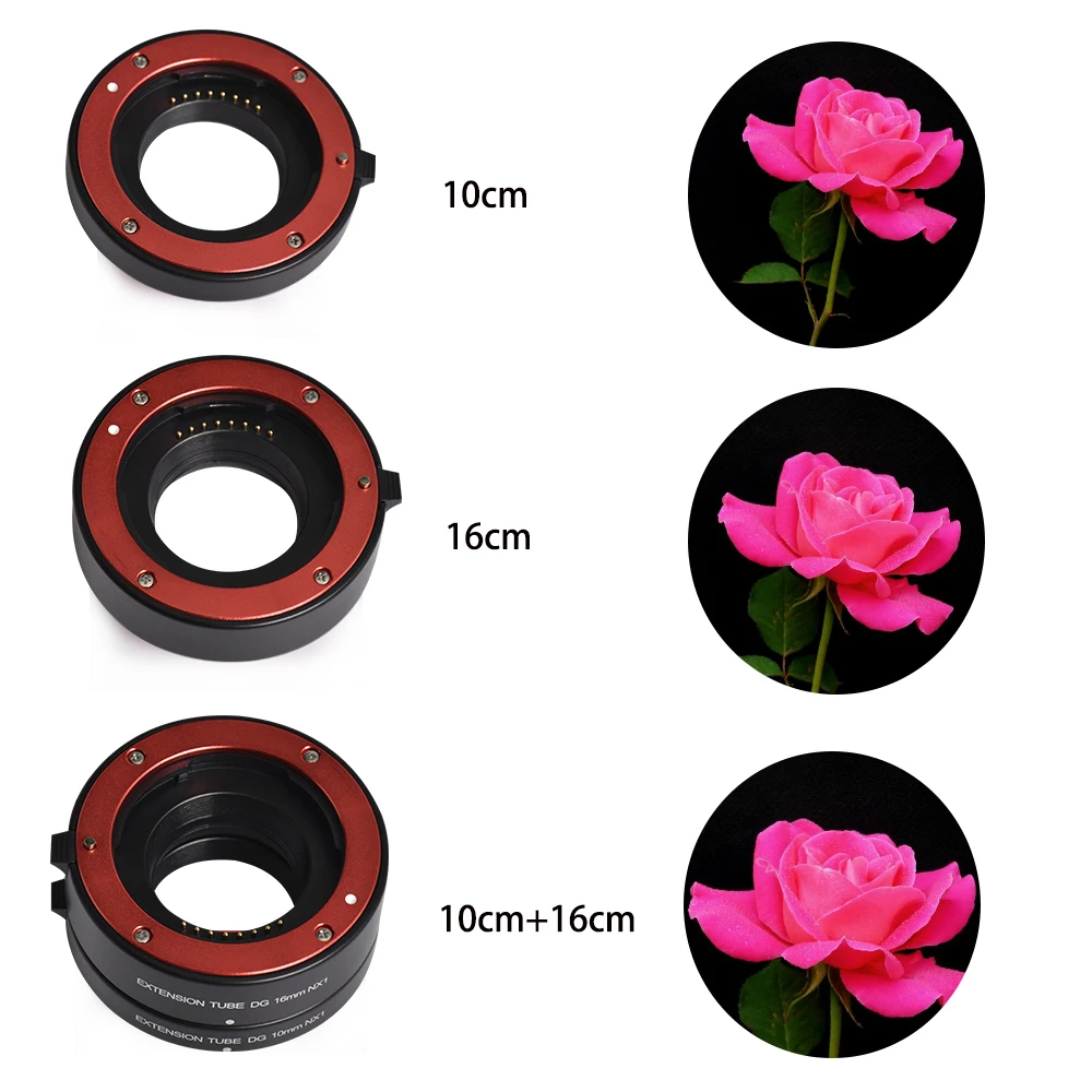 BAFANG Auto Focus Lens Mount Adapter Ring Aluminum Alloy For Samsung NX Mount Lens Camera Photography Accessories