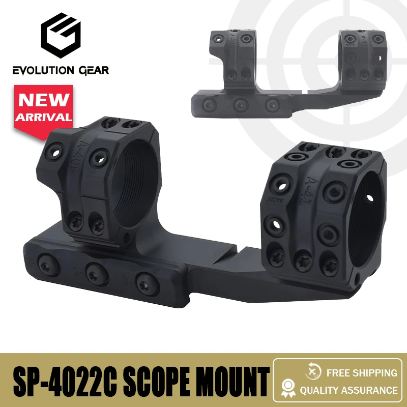 New Scope Rings 34mm SP-4022C 1.50inch hight 0MIL 0MOA PIC Gen3 Scope Mount with Surfaces for Scope Accessories