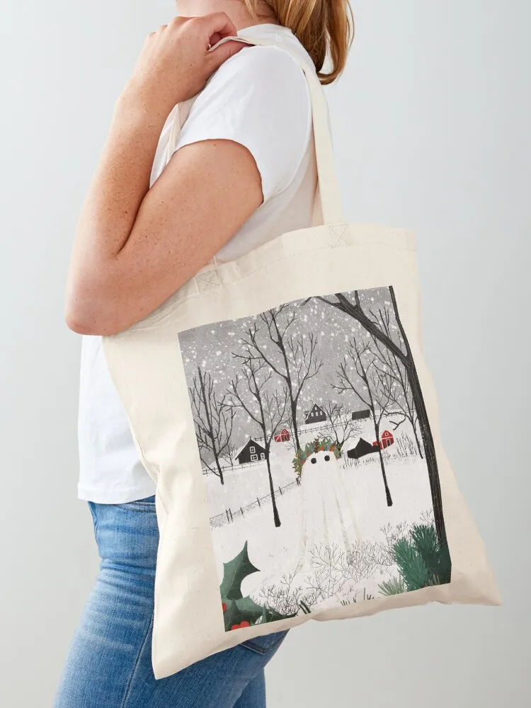 The Holly King Tote Bag Reuseable Canvas Fashion Shopping Grocery School Femal Gril Women Personal