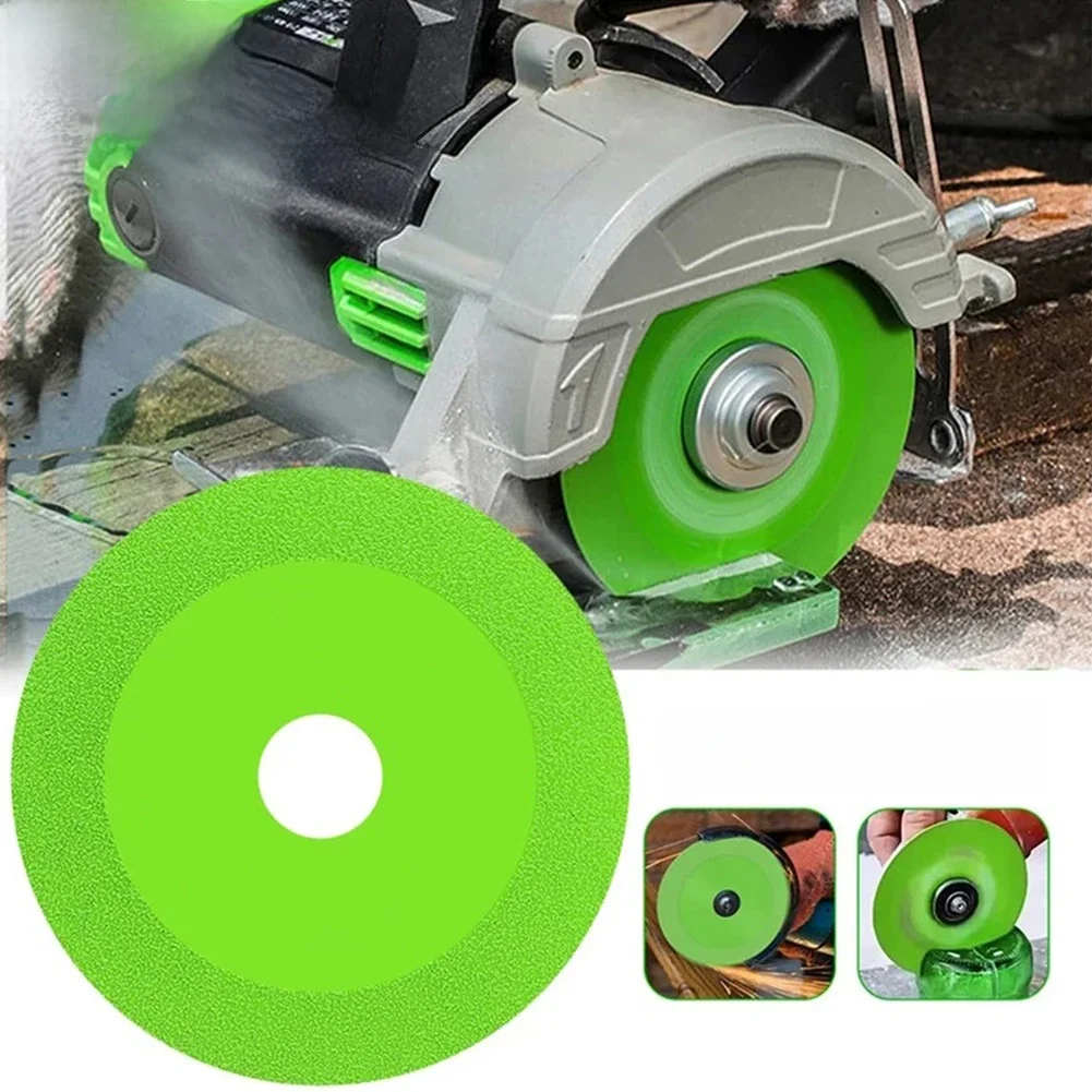 Tarcza szlifierska 115mm/125mm do szlifierki kątowej typu 100, do cięcia szkła, jadeitu, kryształu, butelek wina, płytek ceramicznych, narzędzia do cięcia i szlifowania. — zdjęcie 2