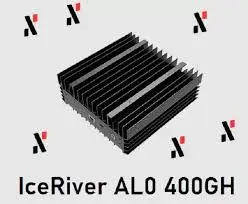 ใหม่ ICERIVER AL0 400GH/S 100W ALPH สีดํา 3 อัลกอริทึม Miner พร้อม PSU ในสต็อก