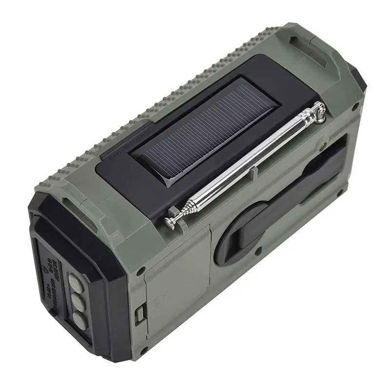 Hrd-905緊急ラジオ、緊急アラーム付き、すべてのバンド、サポート照明、fm/am/sw/wx