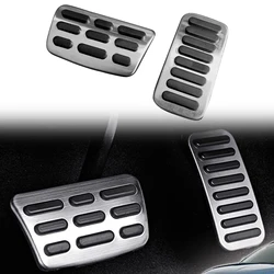 Fit For Kia Niro 2022 2023 Car Accessories Car Brake Foot Pedal Pedals Pad Cover Trim Aluminum alloy Rubber 2PCS