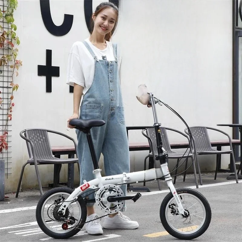 AliExpress LISM Selfree 16 Inch Folding Bicycle Adult Super Lightweight Carrying Bicycle Folding Bicycle Urban Leisure Cycling DropShipping