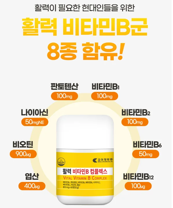 [Maximum intake of vitamin B group per day] Joe Pharmaceutical High-content Vitamins Vitamin B Complex