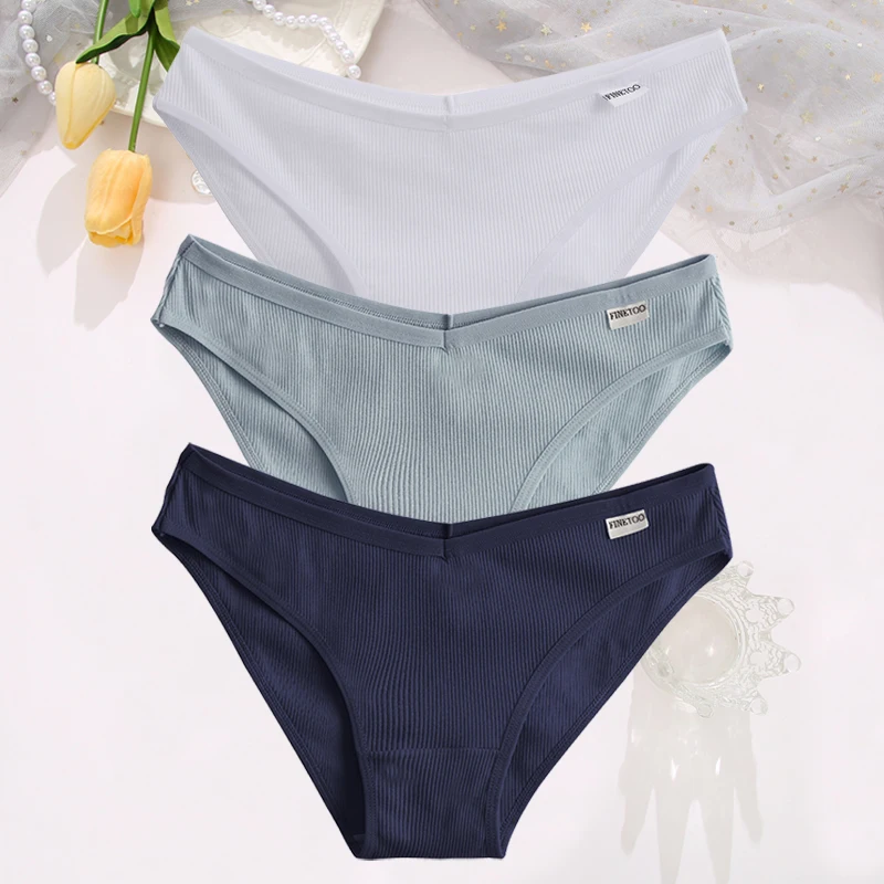 3 teile/satz sexy Baumwolle niedrige Taille Höschen Frauen einfarbige Slips hohe Elastizität Unterwäsche weibliche atmungsaktive intimates Dessous
