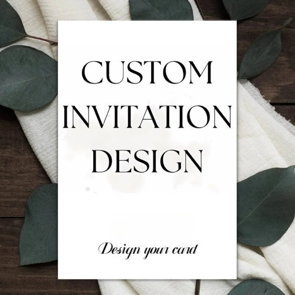 1 personalized custom greeting card—commemorative card, thank-you card, birthday gift card, or unique gift card. view 4