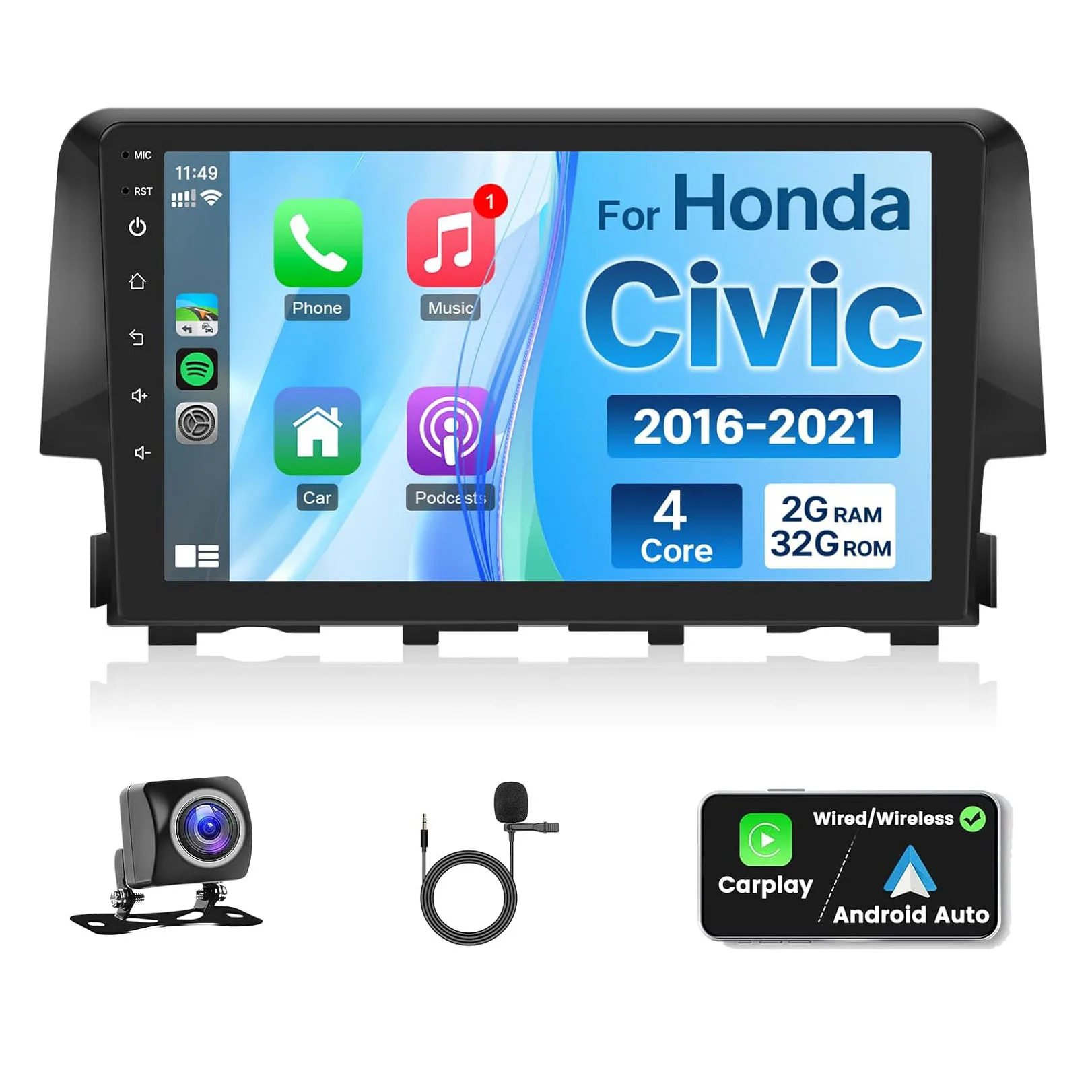 9Inch Touch Screen …