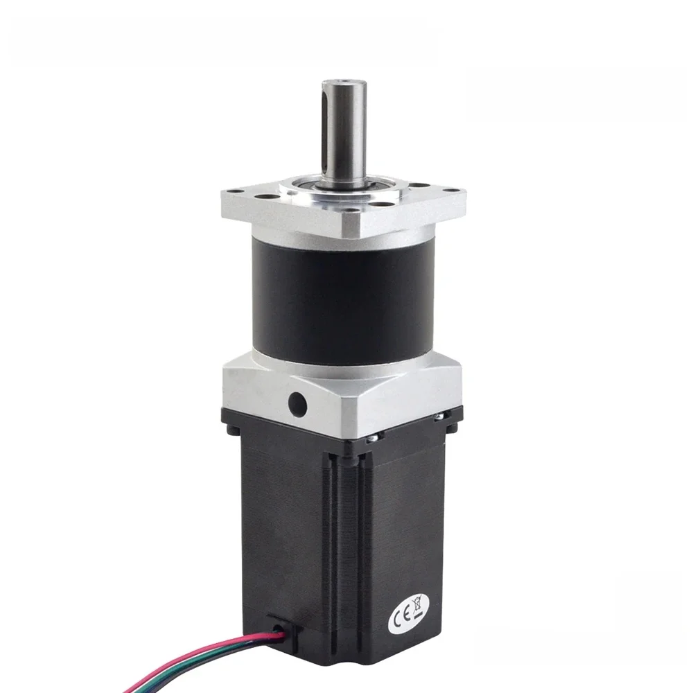 STEPPERONLINE Nema 23 stappenmotor met tandwieloverbrenging 5:1/10:1/20:1/50:1 Hoge precisie planetaire versnellingsbak Nema23 motor - afbeelding 2