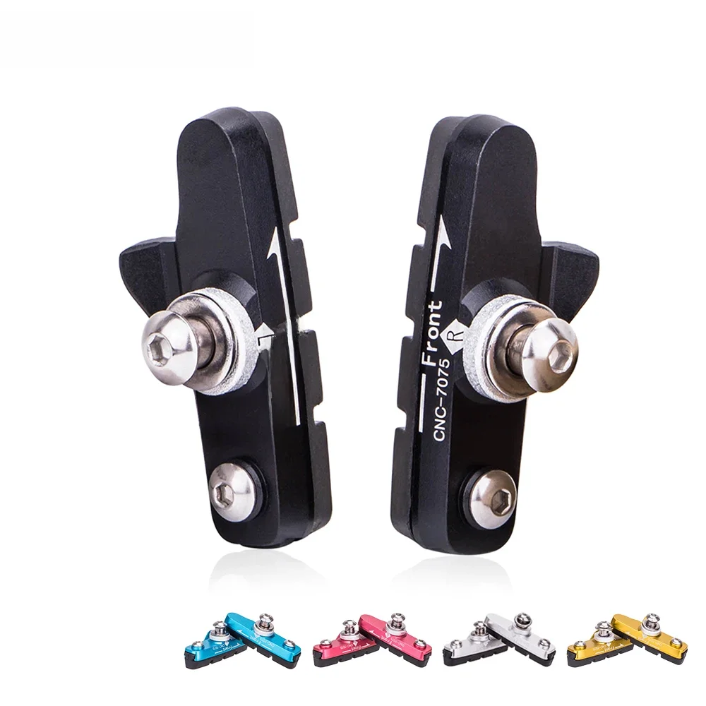 AliExpress ZTTO Road Bike Brake Shoes C Caliper Hoof Replaceable Rubber Pads CNC Shell Block For Aluminum Alloy