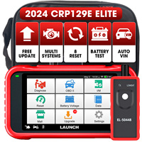 2025 LAUNCH X431 CRP129E  OBD2 Scanner Car Diagnostic Scanner 4 Systems 12 Resets Lifetime free update