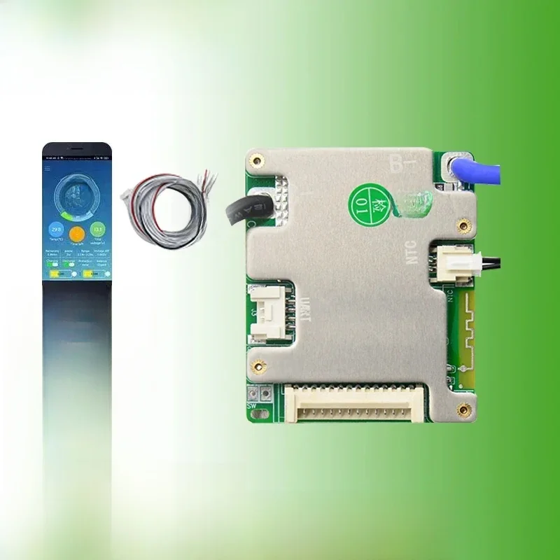 JiaBaiDa Automized Identify 7s-14s 7S 8S 9S 10S 11S 12S 13S 14S 20A 30A 40A 50A LFP NMC Smart BMS 24V 36V 48V — zdjęcie produktu 6